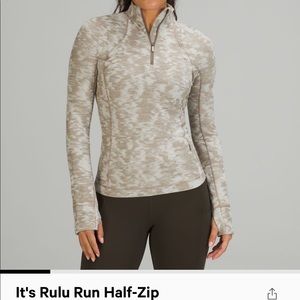 Lululemon It’s Rulu Run half zip pullover
